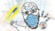 angry anthony_fauci arm blur blurred_background coronavirus_pandemic facemask finger floating glowing hand mask meds motion_blur text vaccine variant:yurjak vein white_pupils // 768x442 // 404.6KB