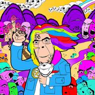 6ix9ine angry arm baby billy brown_eyes closed_eyes clothes cob_gang colorful colorful_hair deformed drawn_background ear glasses gummo hair hand hands_up multiple_soyjaks music music_parody open_mouth smile sound soyjak stubble subvariant:nathaniel tattoo tranny variant:bernd variant:cobson variant:gapejak variant:impish_soyak_ears variant:nojak video white_skin // 1600x1600, 112.9s // 4.1MB