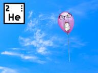 angry balloon chemistry clenched_teeth cloud element glasses helium irl_background open_mouth sky soyjak text variant:feraljak // 1024x768 // 750.7KB