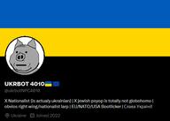 animal ear european_union flag flag:european_union flag:ukraine npc pig small_eyes snout soyjak star_(symbol) stubble subvariant:massjak subvariant:wholesome_soyjak text twitter ukraine variant:gapejak // 598x427 // 24.8KB