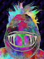 animated colorful deformed distorted glasses grinlook_poggers hair smile soyjak space strobe stubble variant:markiplier_soyjak // 600x800 // 481.3KB