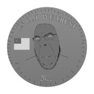 2022 angry coin glasses open_mouth soyjak stubble text variant:cobson // 1080x1080 // 161.1KB