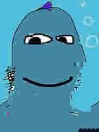 animal blub blue_background blue_skin bubble fish inhuman smile soyjak stubble subvariant:tismjak variant:gapejak water // 192x255 // 22.1KB