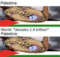 ack countrywar flag flag:palestine meme mustache open_mouth palestine rope stubble tongue tranny variant:bernd war // 732x696 // 390.5KB