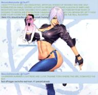 angel_(kof) animated autism autistic autistic_screeching crying lifesucksthenyoudie monkey_dance muscles soybooru sperg the_king_of_fighters tomboy variant:chudjak video_game // 890x860 // 769.4KB