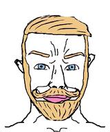 beard blue_eyes hair lips mustache nordic_chad subvariant:chudjak_front undercut variant:chudjak yellow_hair // 530x636 // 144.7KB
