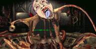blood bloodshot_eyes crying fallout glasses master mutant open_mouth purple_hair soyjak stubble tongue variant:bernd video_game white_skin yellow_teeth // 803x414 // 638.6KB