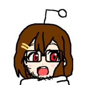 anime antenna blush glasses hair hair_clip hirasawa_yui k_on looking_to_the_left oekaki open_mouth reddit soyjak stubble sweater variant:unknown // 563x517 // 11.6KB