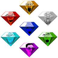 angry chaos_emerald closed_mouth gem gem_skin glasses meta:tagme multiple_soyjaks mustache open_mouth smile sonic_the_hedgehog stubble subvariant:wholesome_soyjak variant:bernd variant:chudjak variant:cobson variant:feraljak variant:gapejak variant:markiplier_soyjak variant:soyak video_game // 1000x1000 // 459.5KB