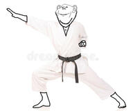 belt black_belt clothes ear full_body grin happy irl karate kung_fu martial_arts robe smile soyjak stubble variant:impish_soyak_ears // 577x485 // 33.2KB