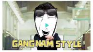 animated gangnam_style glasses irl music open_mouth sound soyjak stubble subvariant:cobson_front variant:cobson video // 1280x720, 75.4s // 7.4MB