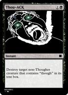 black_skin card crying glowing glowing_eyes hanging inverted magic_the_gathering mtg mustache open_mouth rope soyjak stubble suicide text thougher tongue variant:bernd // 375x523 // 170.8KB