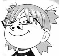4chan anime ear femjak glasses hair smile soyjak subvariant:gapejak_female variant:gapejak yotsoyba // 339x322 // 49.4KB