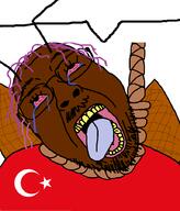 ack brown_skin country countrywar crying flag flag:turkiye glasses hanging open_mouth speech_bubble speech_bubble_empty turkiye turkroach variant:bernd yellow_teeth // 768x900 // 65.7KB