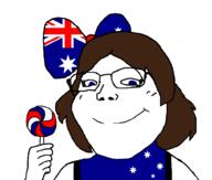australia australian blue_eyes bow british brown_hair candy country female flag flag:australia girl hair hand holding_lollipop holding_object loli lollipop soyjak star_(symbol) subvariant:soylita united_kingdom variant:gapejak // 1012x861 // 32.5KB