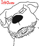 animal closed_eyes closed_mouth discord_dog dog ear glasses its_over soyjak stubble text variant:unknown // 220x261 // 27.9KB