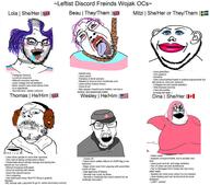 angry bloodshot_eyes canada canadian cap clothes comfy country crazed crying deformed discord drool ear earmuffs eyelashes fat female flag fume glasses hair hanging hat headphones kolyma looking_down makeup mug multiple_soyjaks mustache necklace noose oc open_mouth pink_hair pronouns purple_hair rope scarf soyjak squirrel star stubble suicide sweden text thick_eyebrows tongue tranny united_kingdom united_states variant:bernd variant:classic_soyjak variant:et variant:feraljak variant:gapejak variant:impish_soyak_ears winter yellow_teeth // 953x838 // 605.2KB