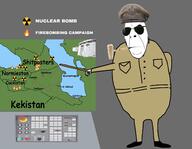 anatolia aviator_glasses caucasus clothes control_panel corn_cob_pipe fire hand hat jumpsuit kekistan map middle_east nuclear pipe pointer shoe variant:cobson // 3464x2683 // 867.3KB
