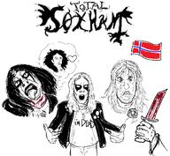 band black_metal blood dead kate_bush knife long_hair norway punisher_face redraw suicide variant:bernd variant:shirtjak // 1217x1121 // 129.8KB