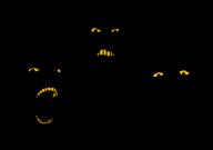 3soyjaks animated dark glasses open_mouth soyjak soyjak_trio spooky storm stubble variant:gapejak variant:markiplier_soyjak variant:tony_soprano_soyjak yellow_sclera yellow_teeth // 828x581 // 1.3MB