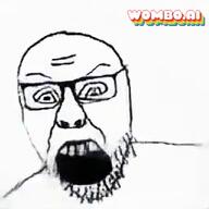 animated glasses music open_mouth sound soyjak stubble variant:feraljak_front video wombo_ai // 256x256, 26.9s // 2.0MB