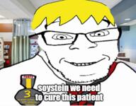 4chan 4cuck bald coal crystal_cafe dialogue doctor dr.house drhouse gem glasses hospital meds nate noose squirrel stubble subvariant:dr_soystein subvariant:wholesome_soyjak tranny variant:bernd variant:gapejak video voice voiceover // 1368x1070, 54.7s // 3.8MB