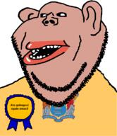 1776 amerimutt award black_sclera brown_skin clothes ear eating flag flag:new_jersey food gabagool lips mutt new_jersey open_mouth soyjak state stubble subvariant:impish_amerimutt text the_sopranos united_states variant:impish_soyak_ears // 685x793 // 68.2KB