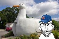 big_duck cap clothes ear flanders_(new_york) glasses hat irl_background long_island new_york new_york_islanders open_mouth soyjak stubble thick_eyebrows variant:nojak // 1920x1280 // 7.0MB