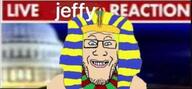 ancient aryan blue_eyes capitol clothes egypt fox_news glasses grin hat jeffy pharaoh reaction smile soyjak stubble text tucker_carlson united_states variant:markiplier_soyjak white_skin // 329x153 // 13.8KB