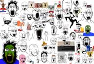 4chan animal anime antenna arm baguette balding beard beret black_skin blood bloodshot_eyes blue_eyes blur brainful bread brown_hair charlie_chaplin chicken clothes collage concerned country crying distorted dog doge drinking dutch ear ear_removal eating eyes_popping fat fez fish flag food france frog frown full_body glass glasses glowing glowing_eyes glowing_glasses gotye green green_skin grin groomer hair hairy hand hands_up happy hat holding_object i_love irl janny large_eyebrows leg map mexico milk monkey morocco multiple_soyjaks music mustache necktie netherlands nintendo nintendo_switch open_mouth orange_eyes orange_hair paint paper pepe phone pink reddit scared scissors shaking smile smug snail soccer somebody_that_i_used_to_know soy soy_milk soyjak soyjak_holding_phone soylent speech_bubble stretched_mouth stubble subvariant:classic_soyjak_front suit suspenders sweating text toad tshirt turkiye uzaki_chan_wa_asobitai uzaki_hana variant:a24_slowburn_soyjak variant:bernd variant:chudjak variant:classic_soyjak variant:esam variant:excited_soyjak variant:gapejak variant:hot_sauce variant:markiplier_soyjak variant:monkeyjak variant:reaction_soyjak variant:snoojak variant:soyfish variant:unknown variant:waow vein video_game waow white_skin wine wojak yellow_skin yellow_teeth zoomer // 11830x8054 // 44.6MB