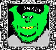 different_strokes game green_skin shrek variant:impish_soyak_ears yellow_teeth // 1204x1078 // 268.4KB