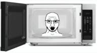 animated glasses microwave open_mouth soyjak spin stubble subvariant:classic_soyjak_front variant:classic_soyjak // 639x349 // 410.4KB