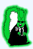 angry animal central_intelligence_agency clothes earpiece federal_bureau_of_investigation glasses glownigger green_skin necktie nsa soyjak squirrel star_of_david stubble subvariant:feralsquirrel suit tail variant:feraljak // 340x512 // 40.0KB