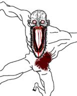 angry blood bloodshot_eyes cracked_teeth jump open_mouth scp-096 variant:unknown vein // 602x752 // 47.4KB