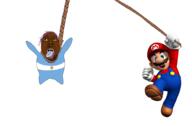 animated argentina arm bloodshot_eyes brown_skin country ext=gif flag full_body glasses hanging leg mario mario_hat open_mouth purple_hair rope variant:bernd yellow_teeth // 3370x2217 // 946.3KB