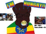 africa aids big_forehead black_skin countrywar ethiopia flag flag:ethiopia hungry israel judaism retard starving variant:feraljak // 1440x1080 // 743.4KB