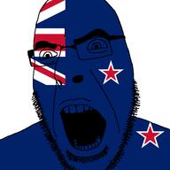 angry country cross flag glasses new_zealand open_mouth soyjak star stubble variant:cobson // 721x720 // 33.0KB