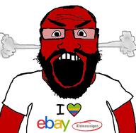 beard clothes ebay fume german_text glasses hair heart i_love logo open_mouth red_skin soyjak text tshirt variant:science_lover // 800x789 // 220.2KB