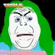 4chan angry animated green_hair soyjak tranny variant:alicia wombo_ai // 256x256, 14.8s // 980.2KB