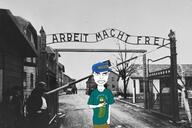 cap clothes concentration_camp hat nazism nigger peace_sign pickle_rick soyjak subvariant:chudjak_front teen variant:chudjak // 776x517 // 66.6KB