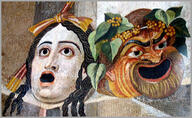 ancient beard eyebrows hair mask meta:tagme mosaic open_mouth real_life roman theater // 1036x638 // 216.7KB