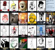 accident angry are_you_soying_what_im_soying arm artist badge bandage beanie beard beret blood bloodshot_eyes blue_eyes blue_skin brush buff calm car castle cheeto closed_mouth clothes crying disco disco_elysium disgusted distorted drawn_background ear evil female flower full_body fume glasses greece gun hair hammer hand hands_up happy hat headphones holding_breath holding_object i_love irl_background irlstatue janny keyboard knowyourmeme large_eyebrows leg light looking_down max_payne merge multiple_soyjaks mustache necktie nipple objectsoy odor open_mouth ornament paint paintbrush philosophy pickle_rick plant police red_eyes red_skin reddit road running sad science shadow skills sky sleeveless_shirt smile smoke smoking smug sniffing socrates soybooru soyjak stubble subvariant:wholesome_soyjak text tshirt vaccine variant:a24_slowburn_soyjak variant:classic_soyjak variant:cobson variant:feraljak variant:gapejak variant:ignatius variant:impish_soyak_ears video_game walking weed white_skin yellow_hair yellow_skin // 4565x4175 // 14.9MB