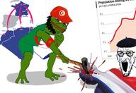africa algeria beret bloodshot_eyes clothes country crying flag france frog glasses hat large_nose morocco north_africa open_mouth pepe soyjak stretched_mouth stubble tunisia tunisian variant:classic_soyjak // 604x416 // 225.3KB