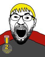 badge blond ear glasses nate open_mouth stubble variant:unknown // 800x1024 // 79.6KB