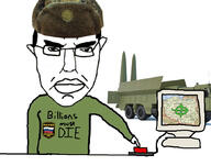 army camouflage clothes computer flag hat millions_must_die monitor poland rocket russia russo_ukrainian_war text variant:chudjak // 867x681 // 308.4KB