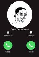 call closed_mouth cope cope_department crying glasses hair mask phone smile smirk smug soyjak text variant:chudjak // 720x1057 // 125.1KB