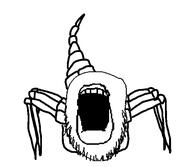 arachnid bug meta:tagme no_eyes open_mouth scorpion soyjak stubble variant:a24_slowburn_soyjak // 568x495 // 15.9KB
