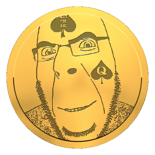 animated bbc coin glasses gold queen_of_spades smile soyjak spinning stubble tattoo variant:cobson // 500x500 // 808.6KB