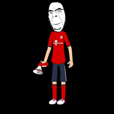 442oons animated bayern_munich cleats clothes ext=gif football glasses laughing megaphone open_mouth shoe shorts soccer stubble thomas_muller variant:cobson // 480x480 // 1.5MB