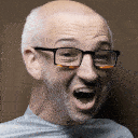 ai_generated animated brown_hair clothes glasses grey_hair hair multiple_soyjaks necktie old open_mouth photo realistic soyjak stubble variant:soyak // 128x128 // 252.3KB